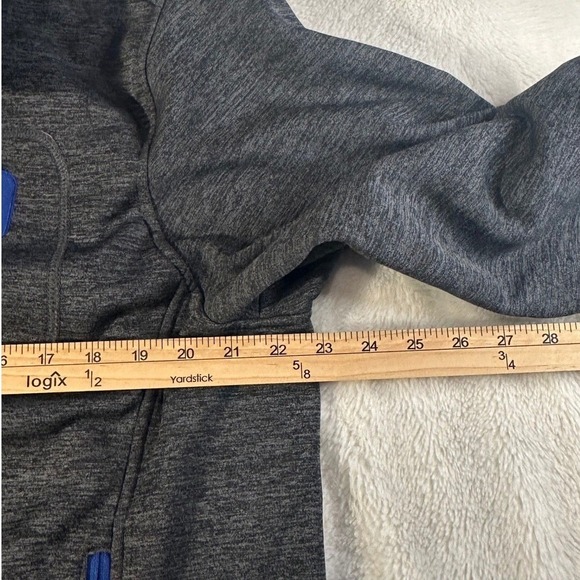 Colosseum Duke Blue Devils Gray Full Zip Fleece Jacket Men's L - Picture 5 of 8